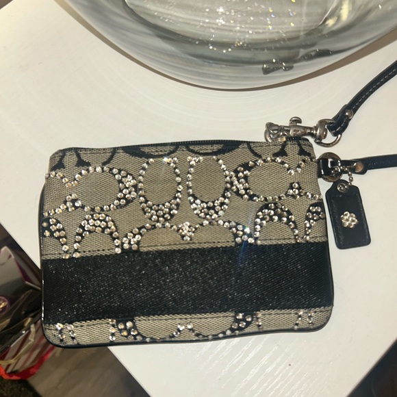 Up crafted Coach Wristlet - Picture 2 of 4